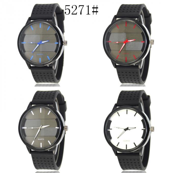Mujeres minimalistas permutables del reloj de la suposición de la marca de la Wal-alegría WJ9008 calificadas reloj de las mujeres del silicón