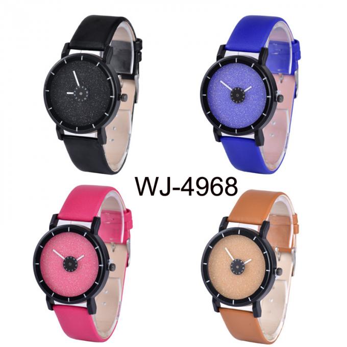 El OEM bajo de la fábrica de WJ-7740 China mira los relojes de encargo unisex del logotipo de Handwatches Vogue del silicón del cuarzo