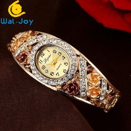 Reloj clásico directo de la pulsera de la flor de la nueva de la llegada WJ-6534 fábrica única del diseño